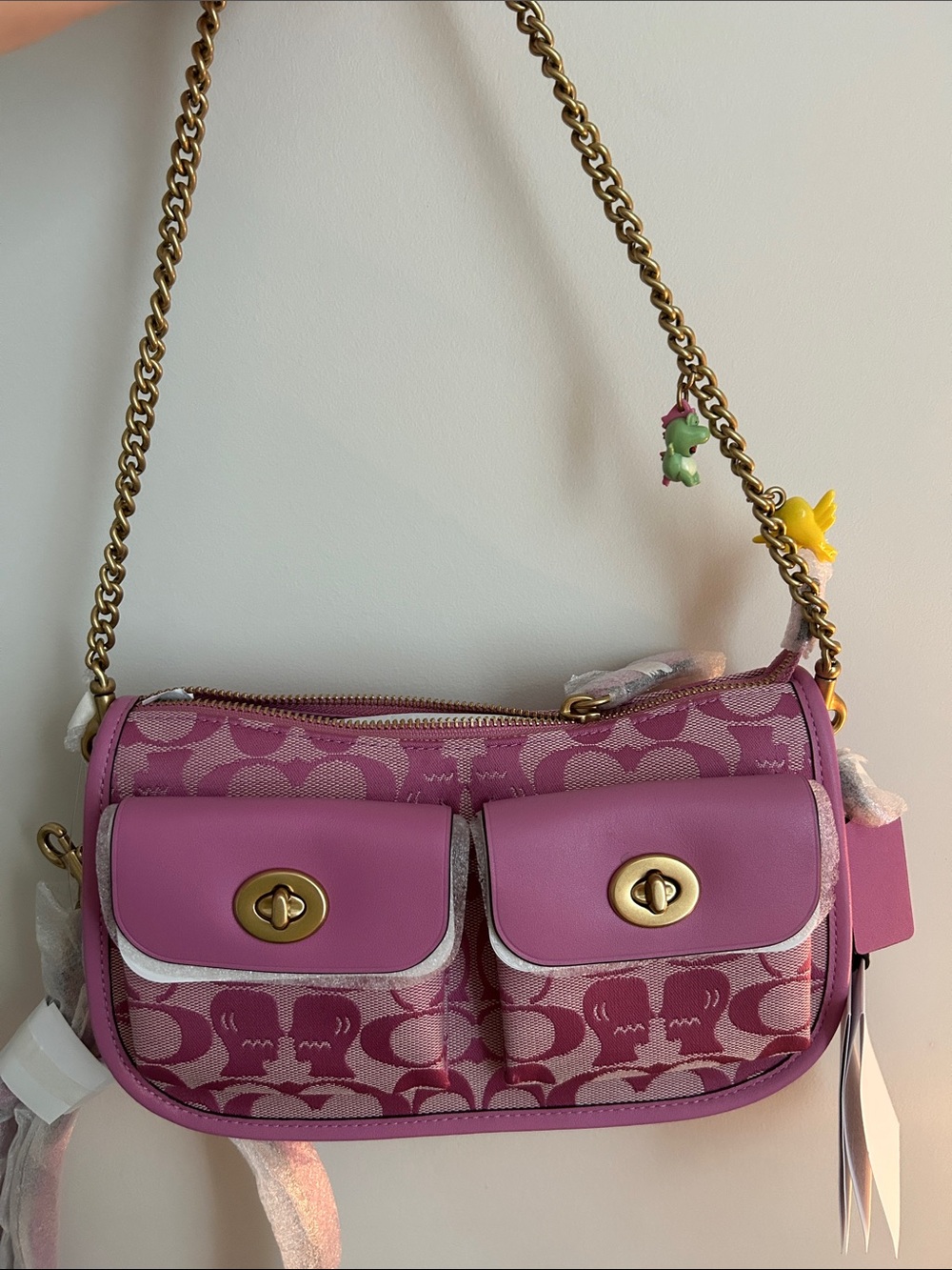 Coach Brain Dead Twin Turnlock Waverly Bag